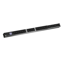 Bachmann BN0500 Local Metered 19inch ALU 1HE 6xC13 2xC19 L:3m SPD 3G 2.5mm2 CEE16A, USV Zubehör