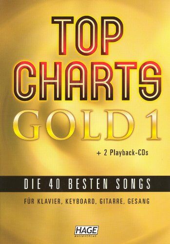 Top Charts Gold. Das Sing- und Spielbuch. Für Klavier, Keyboards, Gitarre oder Gesang, m. 2 Audio-CDs - Preis vom 15.10.2026 23:06:25 h