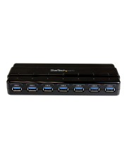 StarTech.com 7 Port USB 3.0 SuperSpeed Hub Schwarz 7 x Desktop (ST7300USB3B)