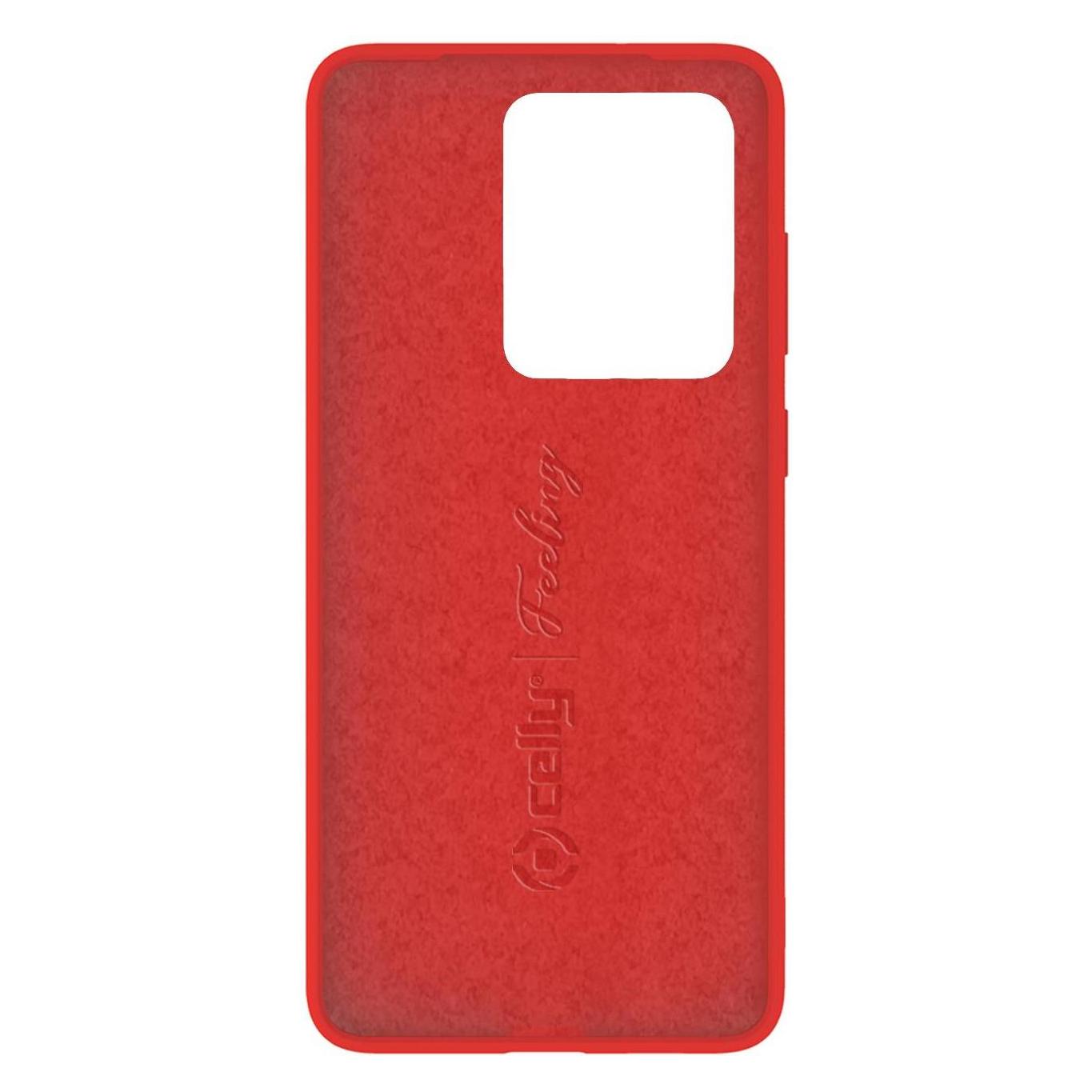 Celly Feeling Handytasche 17,5 cm (6,9') Cover Rot (Samsung Galaxy S20 Ultra) (FEELING991RD)