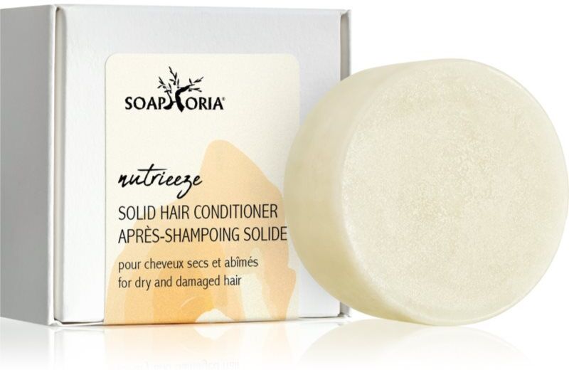 Soaphoria Nutrieeze Solid Hair Conditioner après-shampoing solide pour cheveux secs et abîmés 65 g