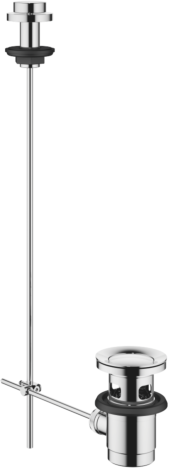 Dornbracht Ablaufgarnitur 1020097000 11/4", Zugknopf/Zugstange, chrom