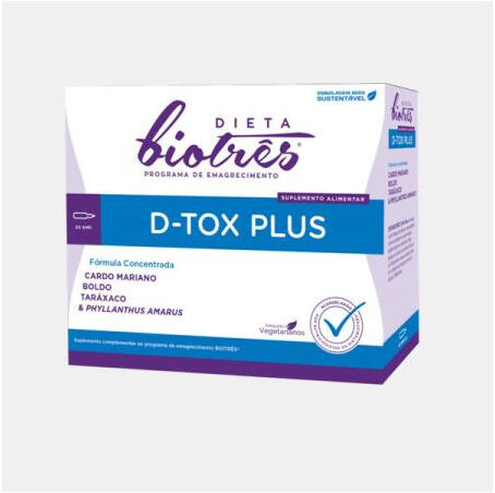 FARMODIÉTICA® DIETA BIOTRES DETOX PLUS 20 AMPOLAS