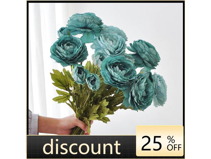 LH fleur artificielle pivoine salon entrée ornement fausse fleur mariage simulation fleur