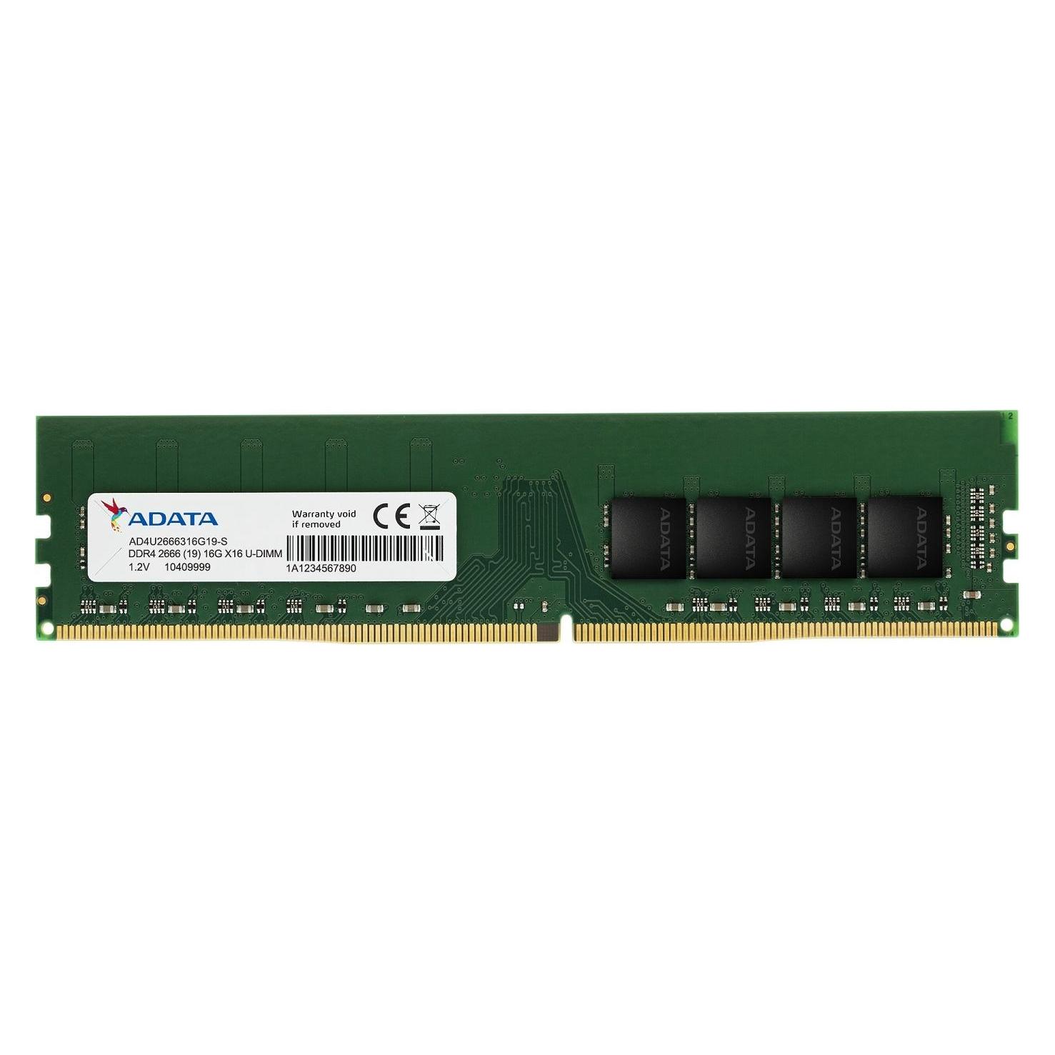 Adata AD4U266616G19-SGN (1 x 16GB, 2666 MHz, DDR4-RAM, DIMM) (AD4U266616G19-SGN)