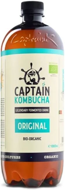 Captain Kombucha TÉ KOMBUCHA BIO-ORGÁNICO ORIGINAL 1000ml Original