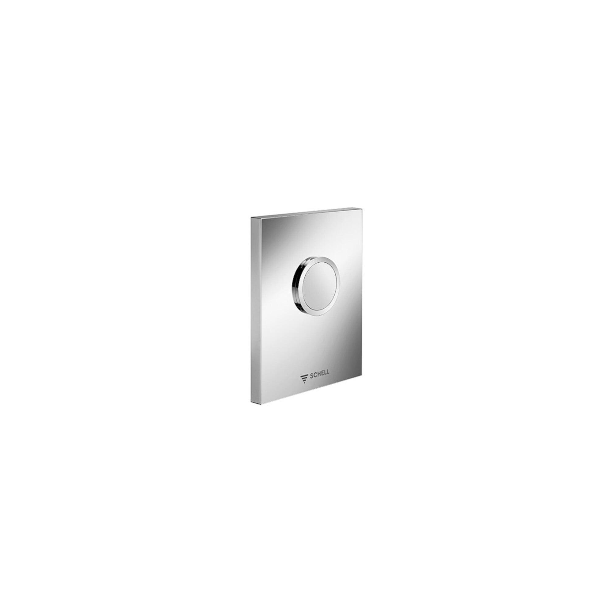 Schell Urinal-Betätigungsplatte EDITION 124x153,5x12mm, mech. Betät., verchromt (028000699)