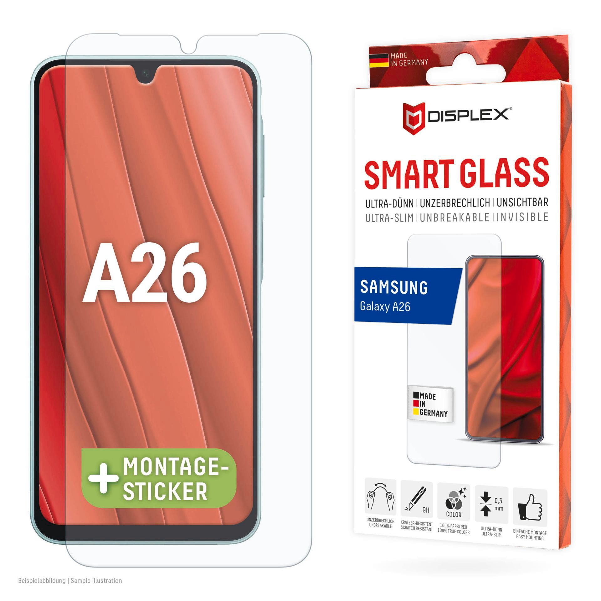 DISPLEX Smart Glass Samsung Galaxy A26