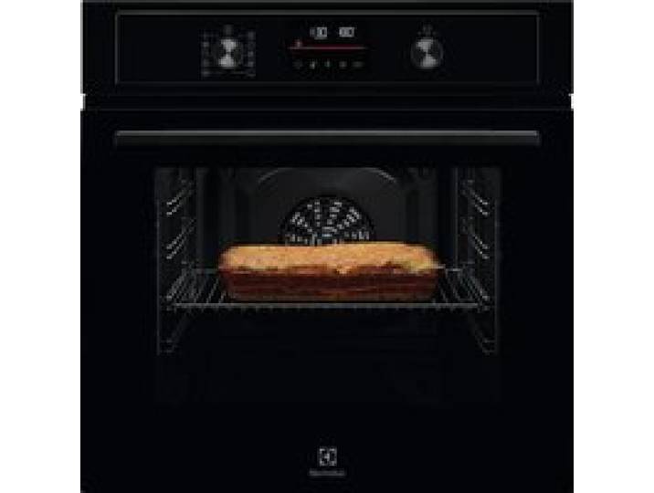 Four Encastrable Pyrolyse Electrolux - 25 recettes préprogrammées - Porte Froide - Classe A+ - Noir - EOH4P46BK