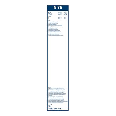 BOSCH Wischblatt Twin vorne 3 397 015 372