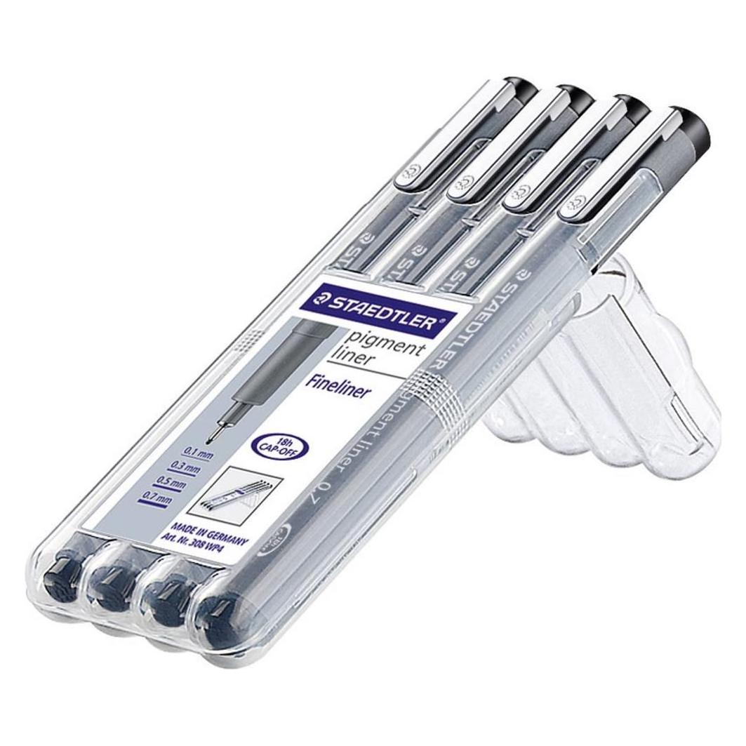 Staedtler Pigmentliner (4x) (308 WP4)