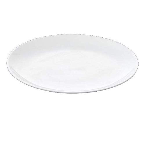 Wilmax WL-991249/A porseleinen dinerbord, wit, diameter: 25,5 cm