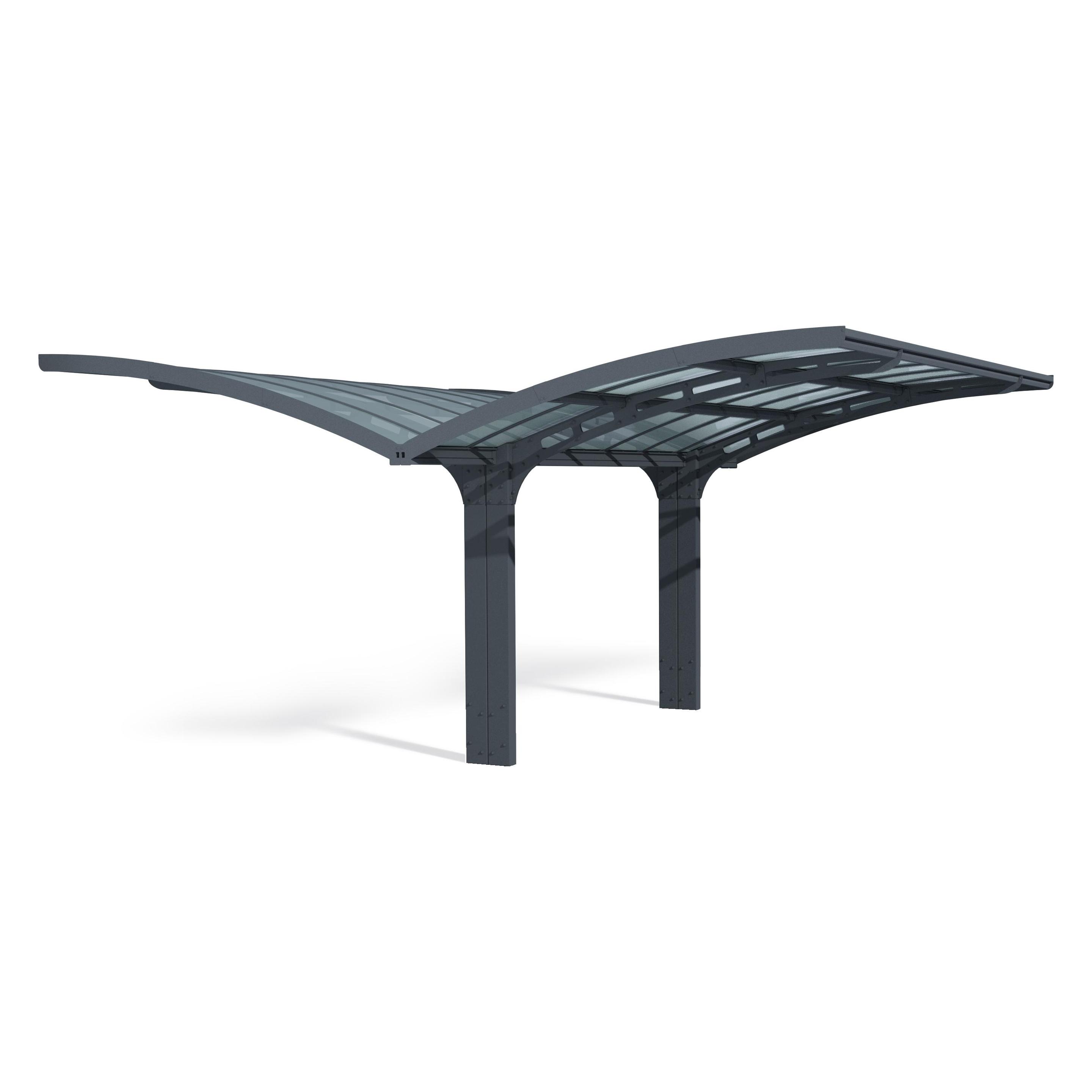 Canopia Carport Arizona Breeze 578x495cm Grau (47153940)