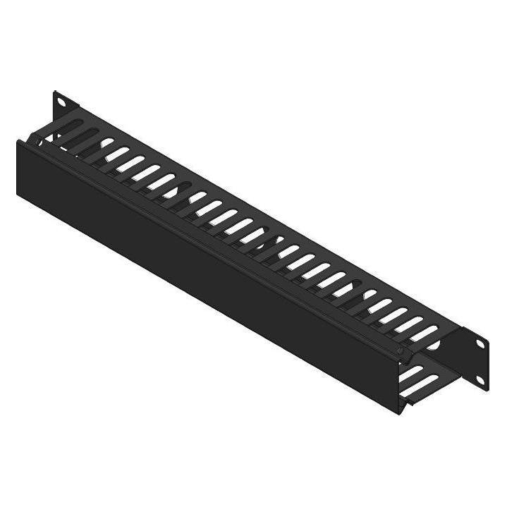 Lanview 1U 19" SLIDING COVER CABLE (RAO400BL-24)