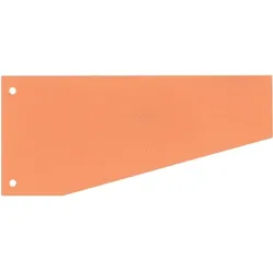 Trennstreifen 100 Stück orange Trapez
