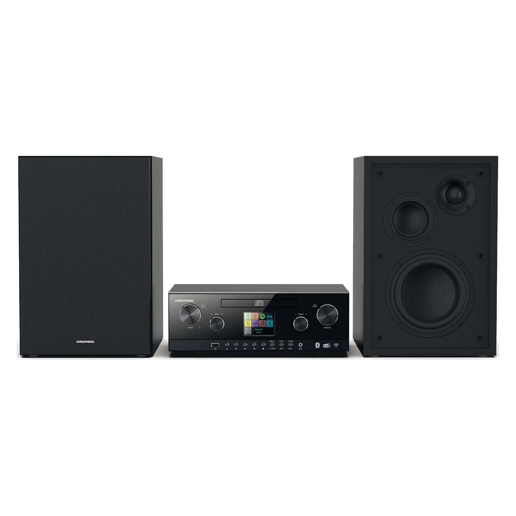 Grundig CMS 5000 (Bluetooth, CD Player, Spotify Connect, WLAN, 2x 50 W) (GHF1030)