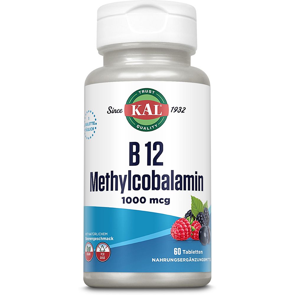 Vitamin B12 Methylcobalamin 1000 µg KAL Tabletten 60 St