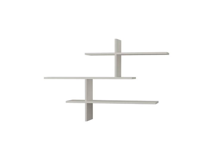 Étagère murale en bois Leo - 123 x 22 x 80 cm - Blanc