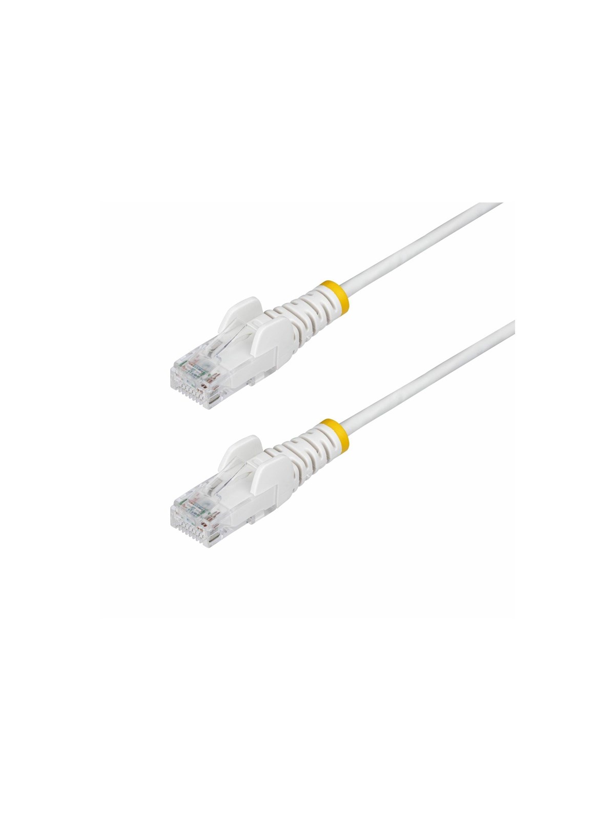 StarTech.com 3m White Slim CAT6 Ethernet Cable Snagless 28AWG LSZH - patch cable - 3 m - white - Weiß - 3m