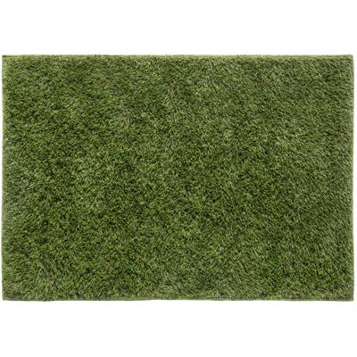 Fußmatte ANDIAMO "Kuba, 50/ca. 70 cm, ideal für Fußball Fans", grün, B:50cm H:23mm L:70cm, Polyethylen (PE), Teppiche, Fußmatte, ca. 1,2 Kg/m² Gesamtgewicht