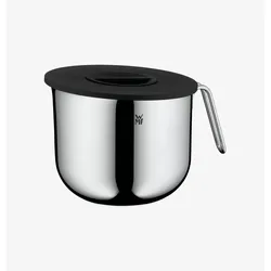 WMF Rührschüssel 1,5l, mit Griff Function Bowls Edelstahl Innenskalierung, Schüssel + Schale, Silber
