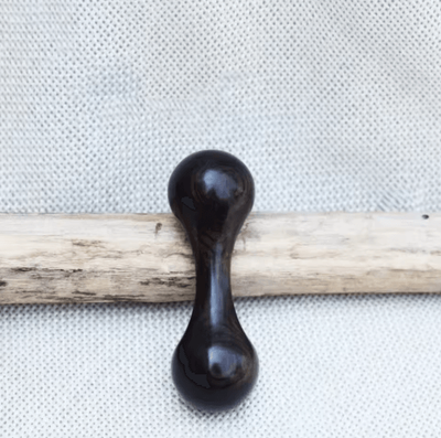 Inspire Picks Wooden Finger Gyro Stress Relief Toy For Focus & Relaxation black