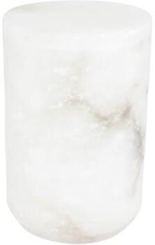 BIDKhome Lg. Alabaster Canister - White