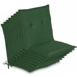 NIEDERLEHNERAUFLAGE Loft NL 100x50x6cm Dunkelgrün (8tlg)