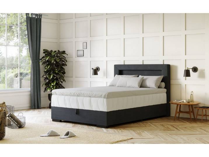 COTTA Boxbett Kelly, ausgestattet mit LED-Licht, inkl. Bettkasten