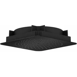 Hansgrohe AXOR Citterio C Kopfbrause 270x270 mm, Rain Strahl, mattschwarz, deckenintegriert