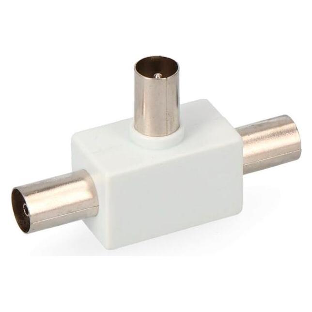 EDM Coaxial rv splitter 1 plug + 2 bases packaging (49403628)
