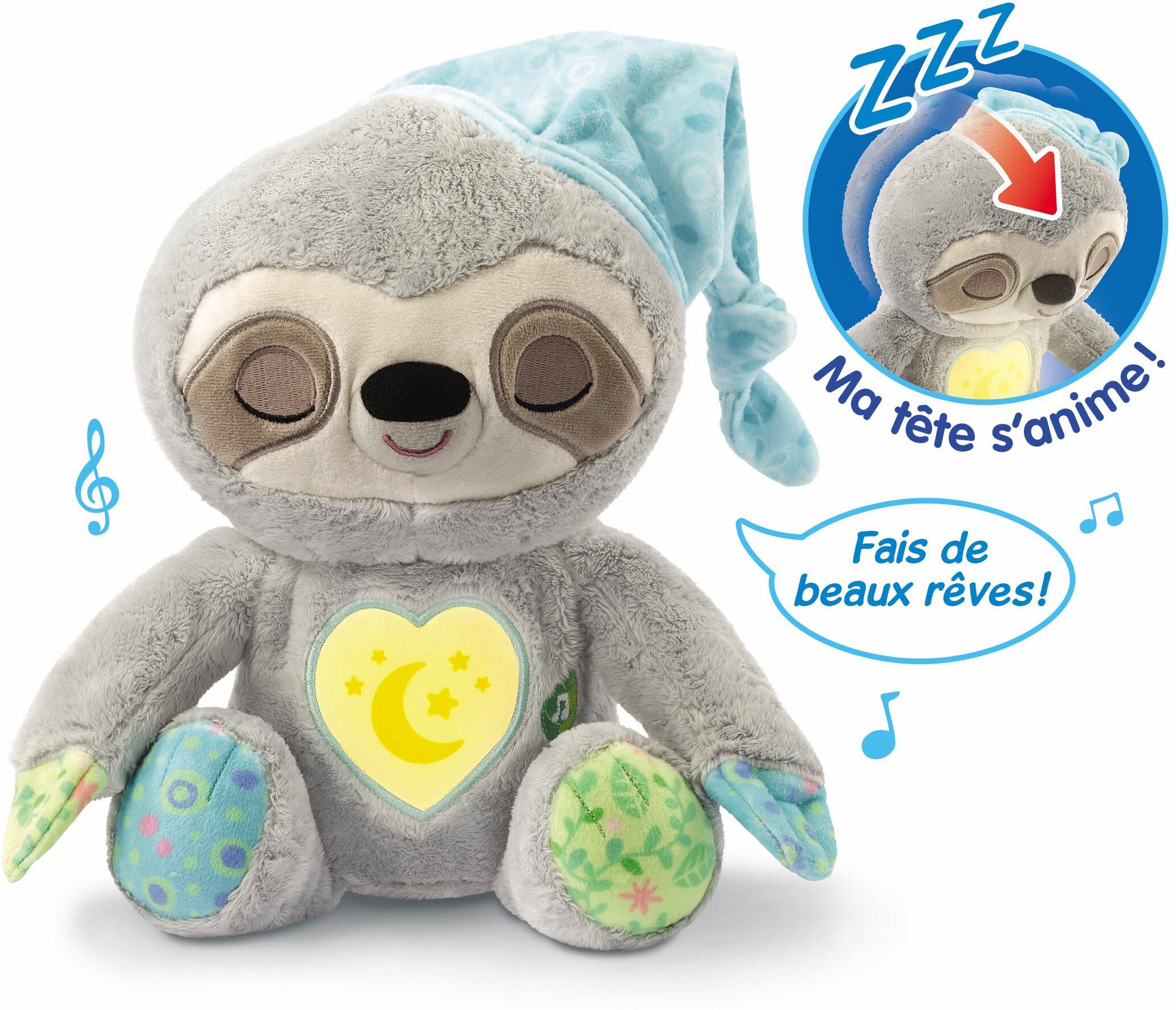 Nachtlicht VTECH "Rêves merveilleux", Baby, bunt (grau, bunt), Leuchten Nachtlicht grau, bunt Einheitsgröße