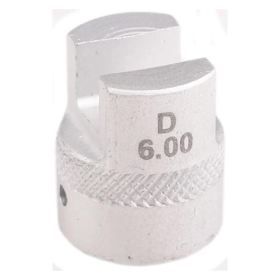 Bikeservice Speichenschlüssel zum Festziehen, 6 mm, Alu (BS5502D)