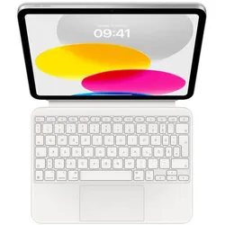 Apple Magic Keyboard Folio für iPad 10,9" (A16/10. Gen) weiß, Deutsch