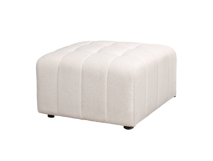 Essen Sitzhocker – Elfenbein-Chenille