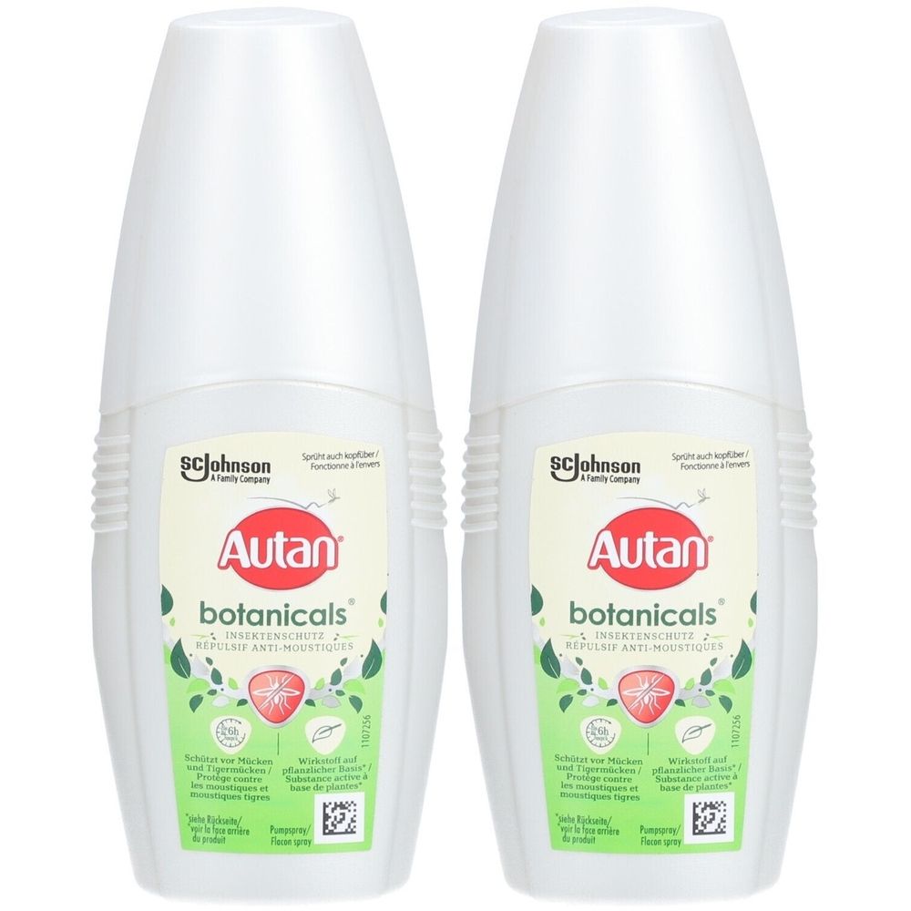 Autan Botanicals Pumpspray 2x 2x100 ml Spray