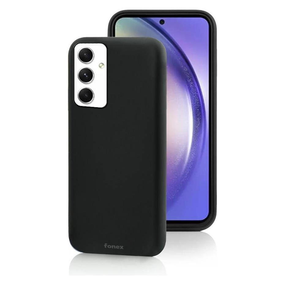 Fongex Galaxy A55 - Fonex TPU Gummi Hülle schwarz (Samsung Galaxy A55) (BLK1662B)