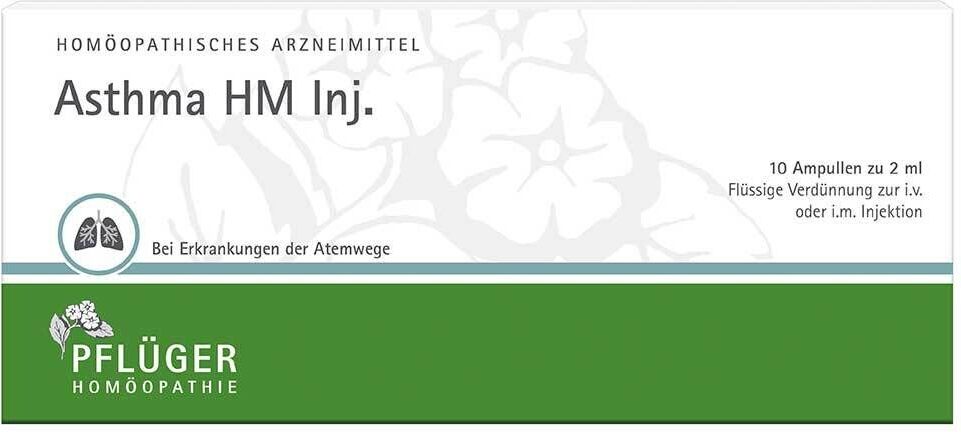 Pflüger Asthma HM Inj.Ampullen 10x2 ml Ampullen