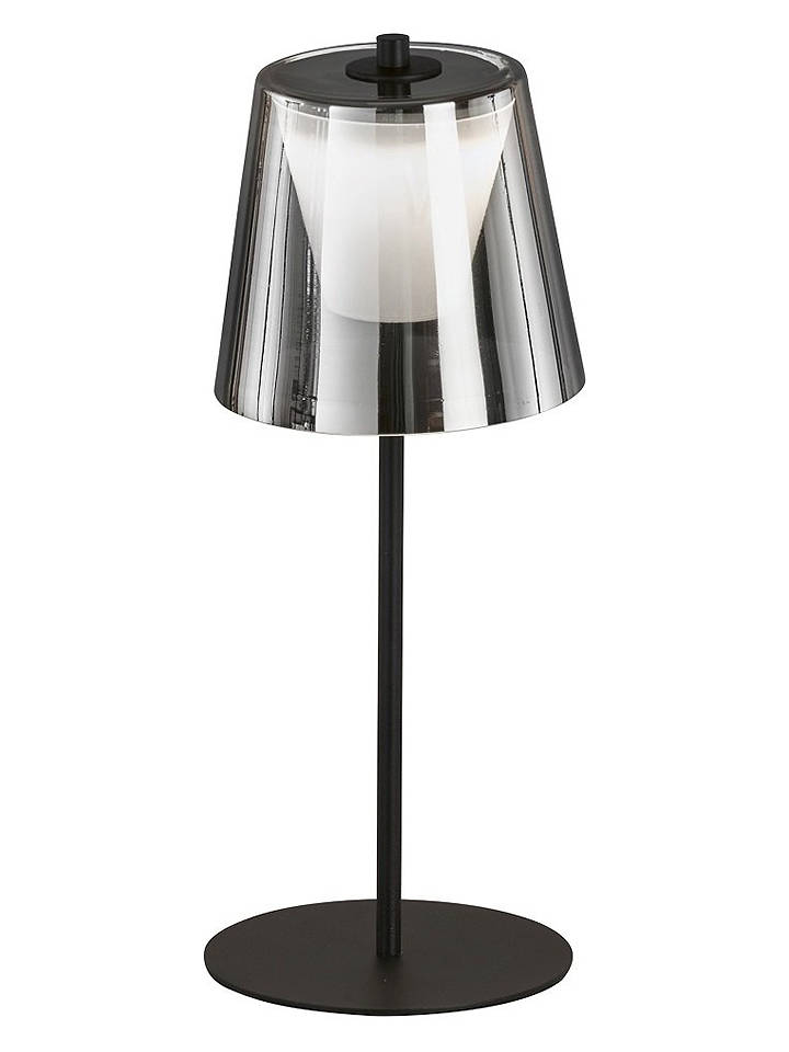 FH Lighting LED-Tischleuchte "Marbella" in Schwarz - (H)35 x Ø 14 cm - onesize