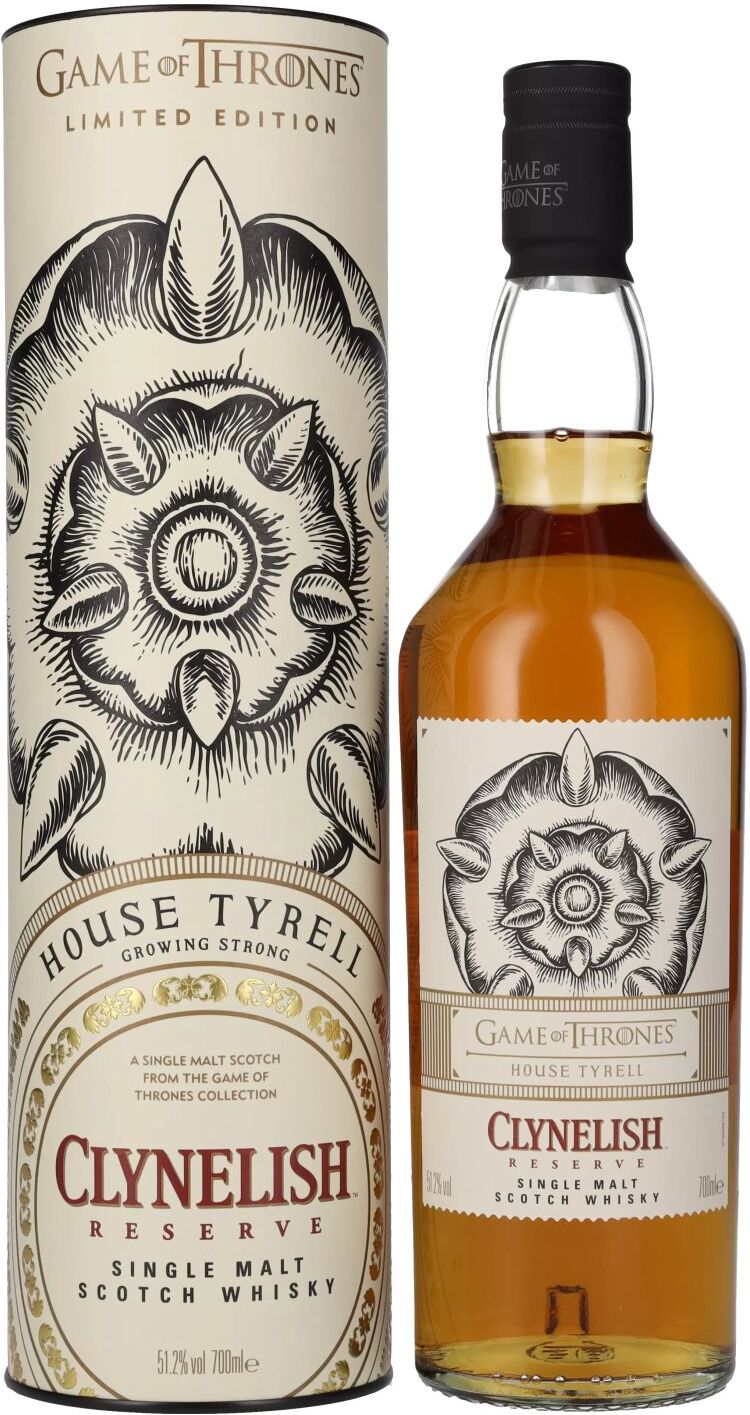 Clynelish Reserve GAME OF THRONES House Tyrell Single Malt Collection 51,2% Vol. 0,7l in Geschenkbox