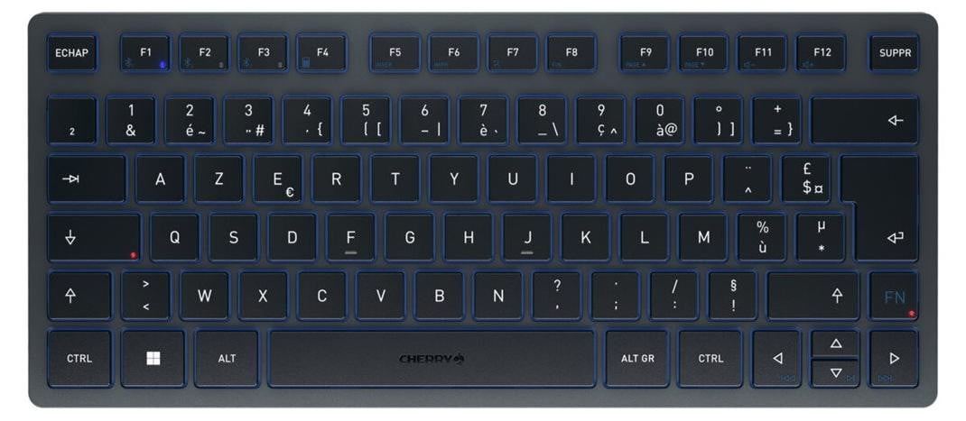 Cherry KW 7100 Mini BT Compact draadloos toetsenbord