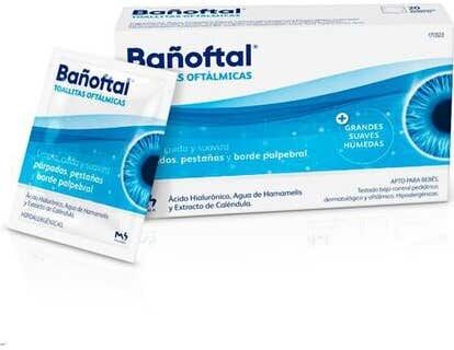 BAÑOFTAL ® toallitas oculares estériles 20uds