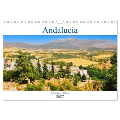 Andalucía - Buenos Días (Wandkalender 2027 DIN A4 quer), CALVENDO Monatskalender