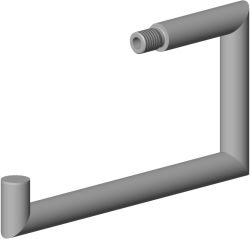 Dornbracht Rohr mit Aufnahme 90282262600-00 chrom
