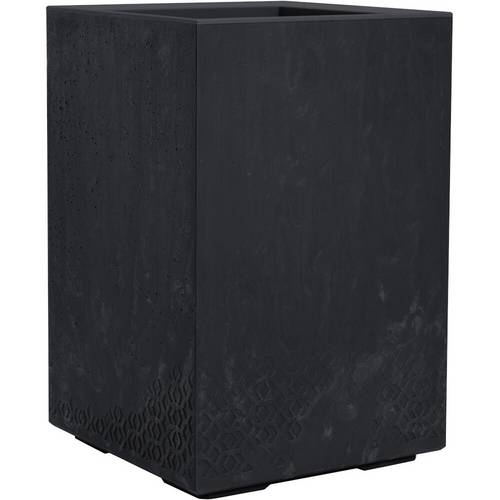 Siena Garden FARO STONE LA992-71Pflanzkasten Polypropylen Beton-Optik, Schwarz