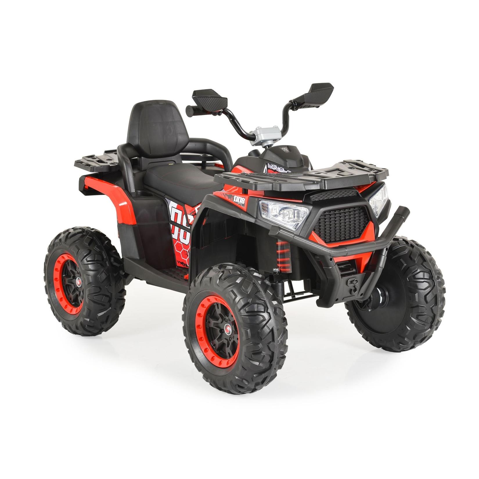 Moni Kinder Elektro-Buggy Cool NEL-007, EVA-Reifen, Scheinwerfer, Musikfunktion rot