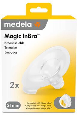 Medela Magic InBra Breast Shields 21 mm 2 un