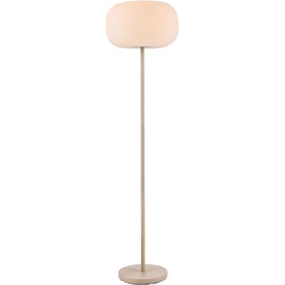 LED Außen-Stehlampe "LUMARA", macchiato, H:153cm Ø:40cm, SCHÖNER WOHNEN-KOLLEKTION, Leuchten, Kabellose Akku-Lampe, dimmbar, IP54, Macchiato – für innen & außen