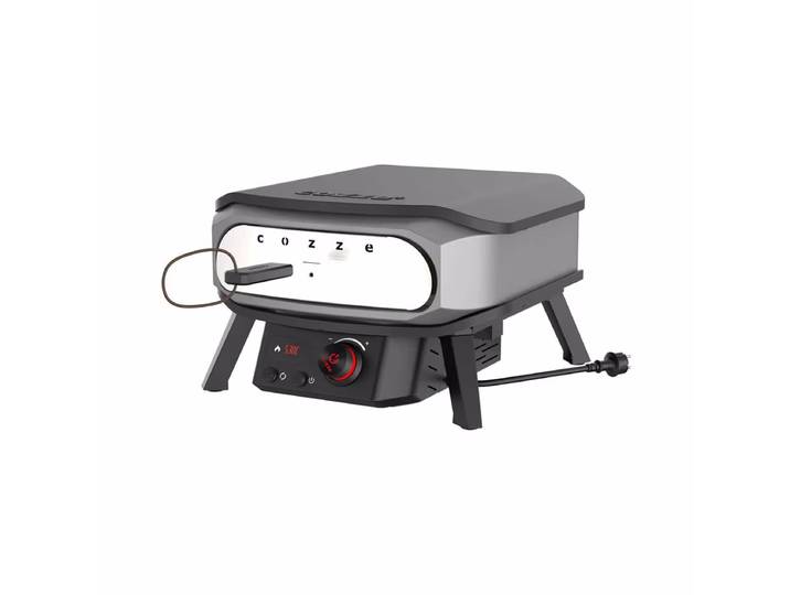 Cozze 90446 13 inch Pizzaofen PREMIUM ROTATE – Pizza Ofen – schwarz