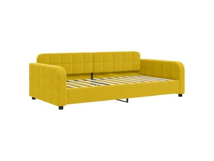 KTHLBRH Kleines Einzelbett aus Massivholz Sitzhöhe 45 cm, Fußteil im Lieferumfang enthalten, geeignet für Senioren, Latten aus Sperrholz